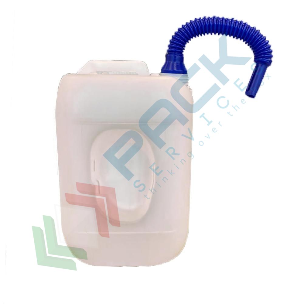 Tanica in plastica blu 10 litri UN sovrapponibile con rubinetto di scarico  DIN 51